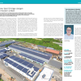 Presseberichte bei Photovoltaikanlagen Stenger GmbH in Wiesthal