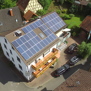 Photovoltaikanlage Einfamilienhaus in Krommtenthal