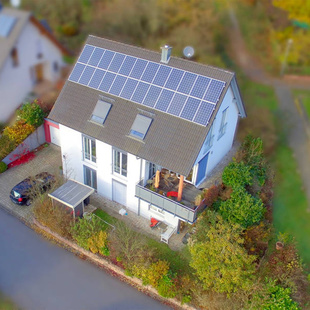 Photovoltaikanlage in Sackenbach